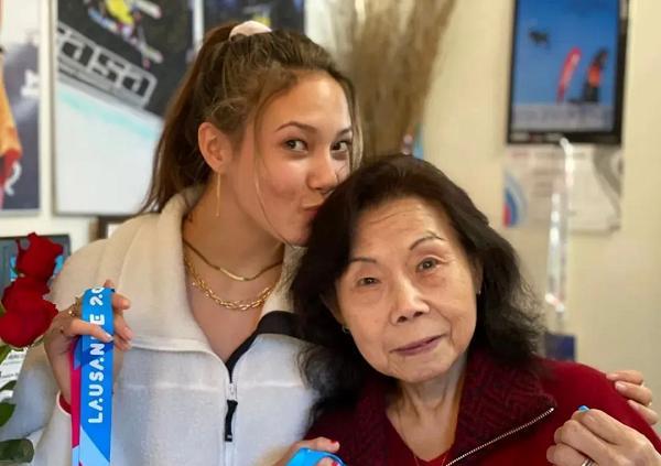 谷爱凌和外婆