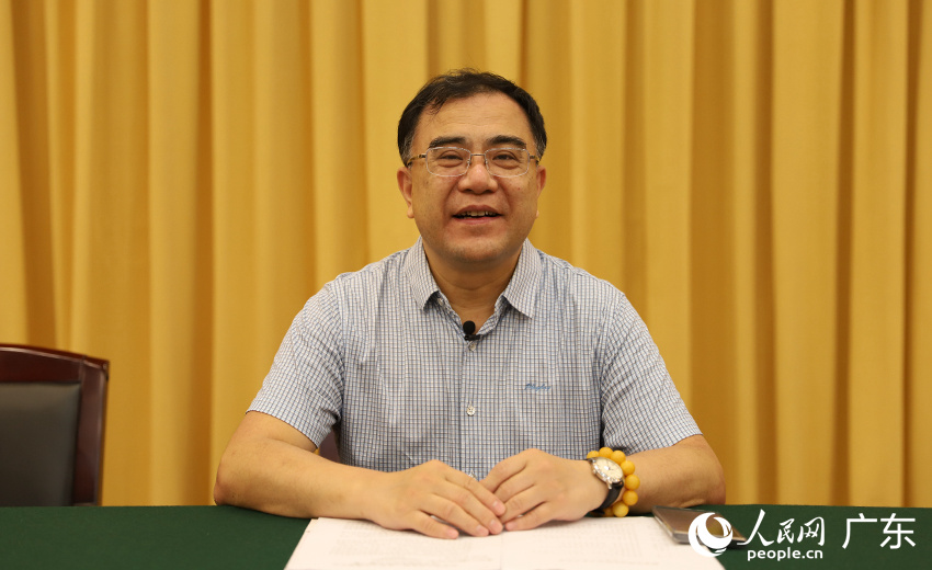 广东省政协委员、广东省妇幼保健院副院长陈运彬。人民网 马晓楠摄