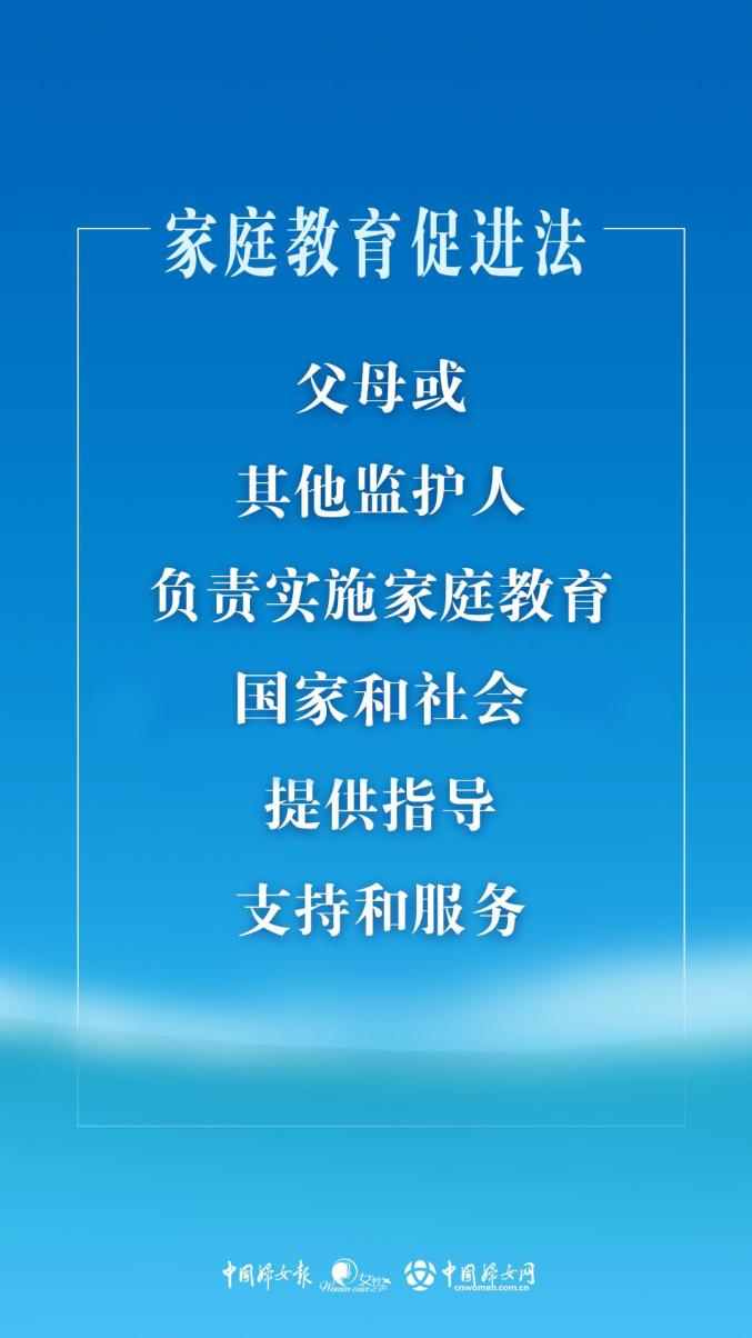 家庭教育促进法的重点3