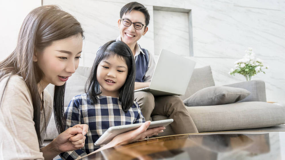 父母与孩子共同成长