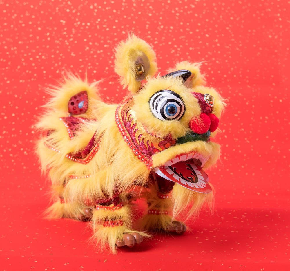 正月十五舞狮子