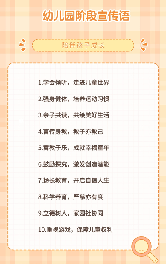 家庭教育&ldquo;应知应会&rdquo;宣传语